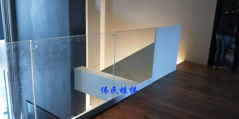鋼架樓梯定制-杭州轉塘之江一號 