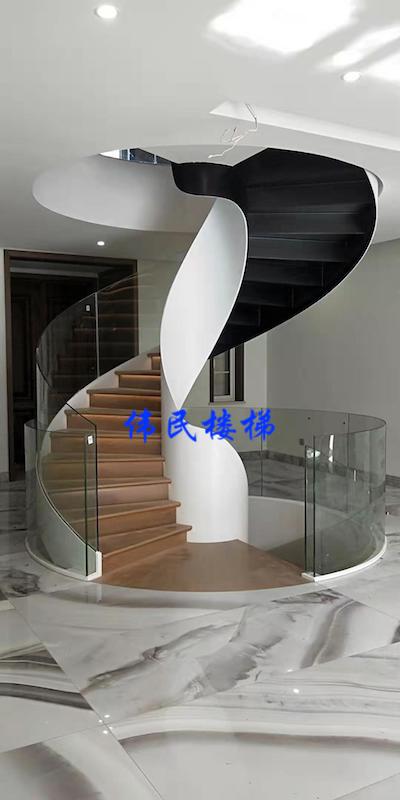 杭州旋轉樓梯良渚壹號院