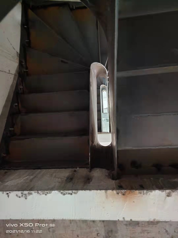 杭州鋼板樓梯在濱江第六空間